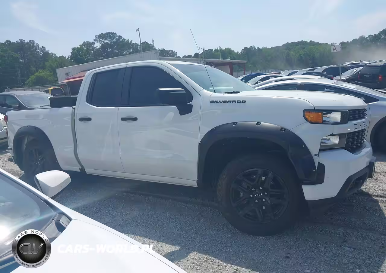 2021 Chevrolet Silverado 1500 2Wd Double Cab Standard Bed Custom VIN:1GCRWBEK2MZ301480 - 13