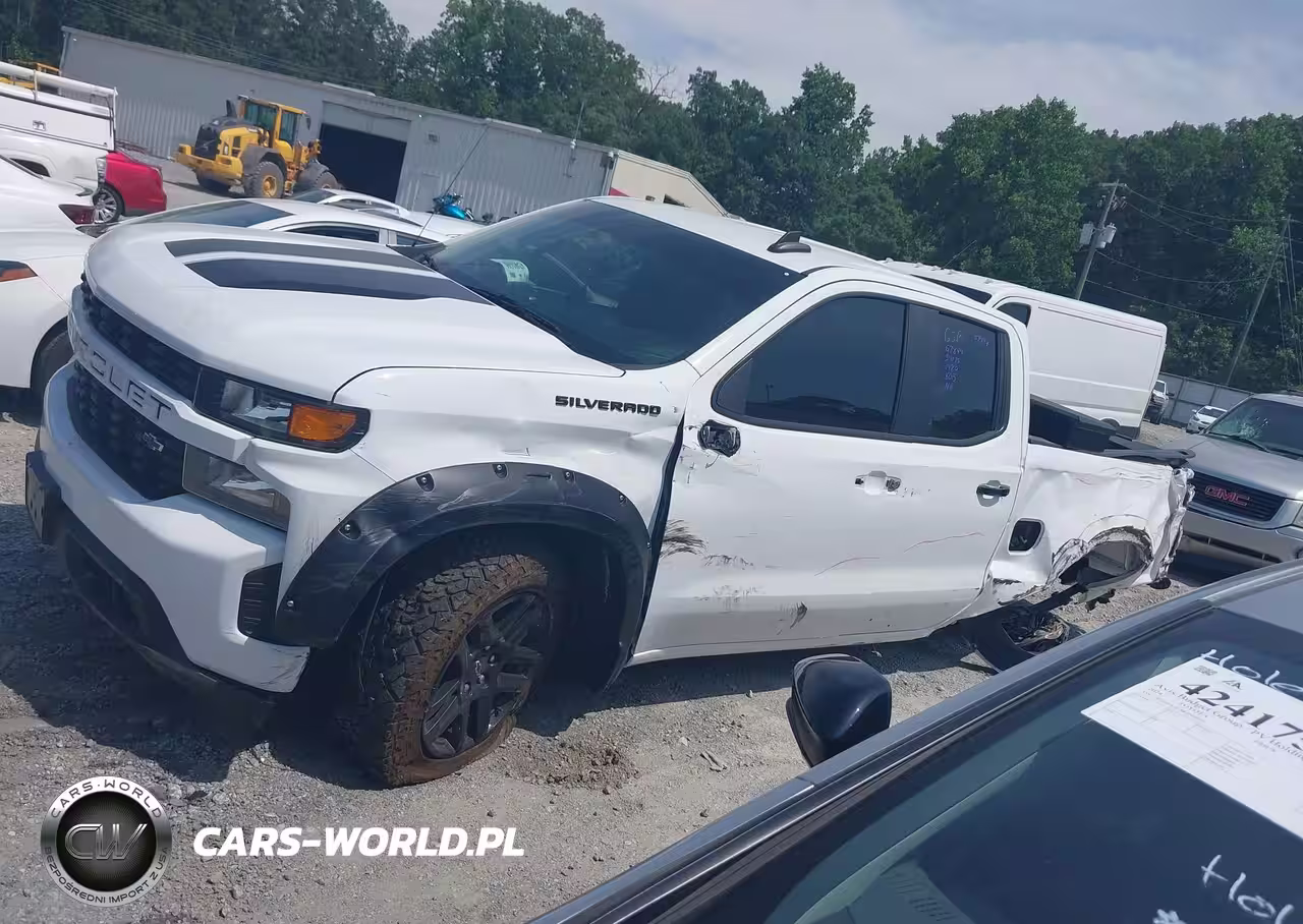2021 Chevrolet Silverado 1500 2Wd Double Cab Standard Bed Custom VIN:1GCRWBEK2MZ301480 - 14
