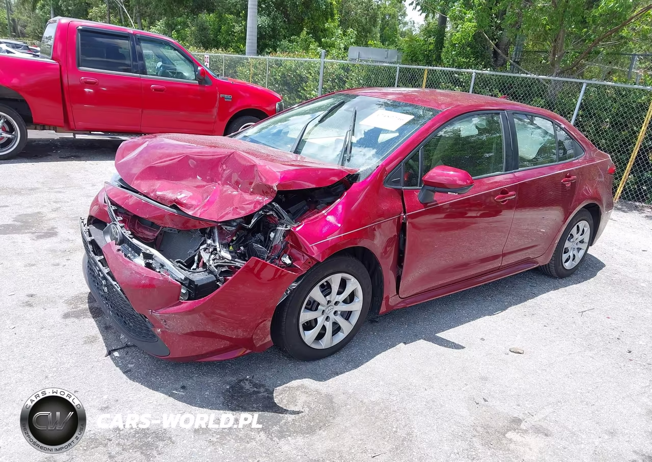 2022 Toyota Corolla Le VIN:JTDEPMAE5NJ210484 - 2