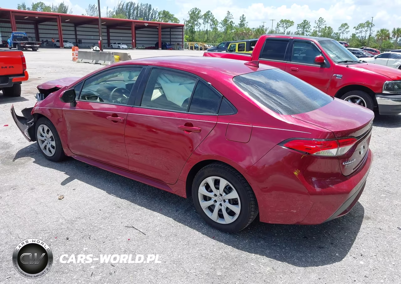 2022 Toyota Corolla Le VIN:JTDEPMAE5NJ210484 - 3