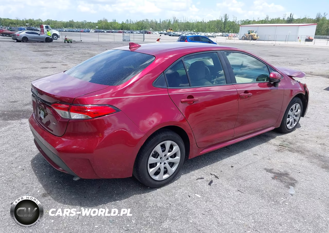 2022 Toyota Corolla Le VIN:JTDEPMAE5NJ210484 - 4