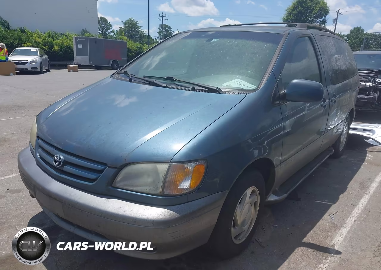 2002 Toyota Sienna Xle VIN:4T3ZF13C52U440814 - 2