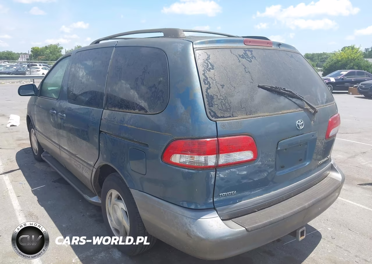 2002 Toyota Sienna Xle VIN:4T3ZF13C52U440814 - 3