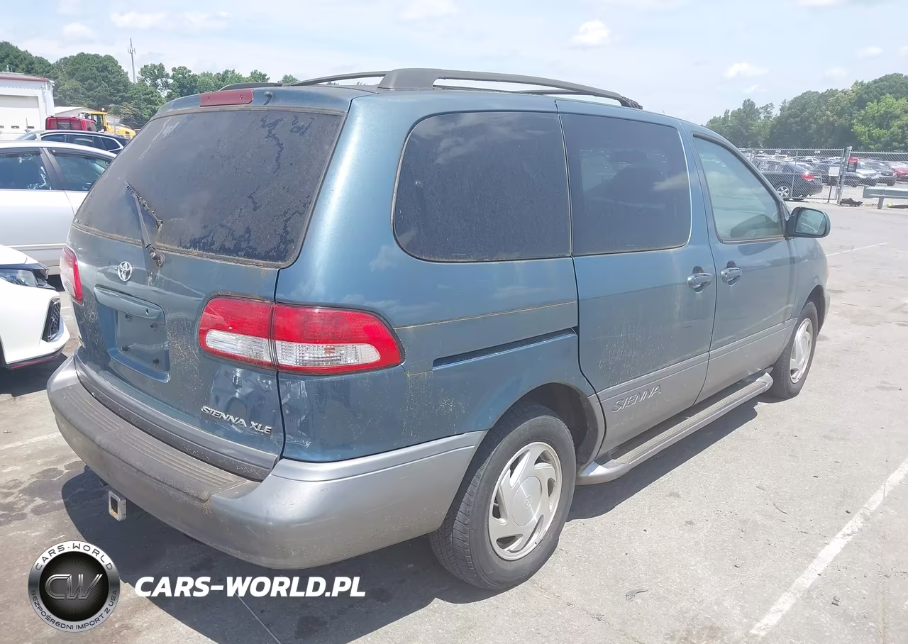 2002 Toyota Sienna Xle VIN:4T3ZF13C52U440814 - 4