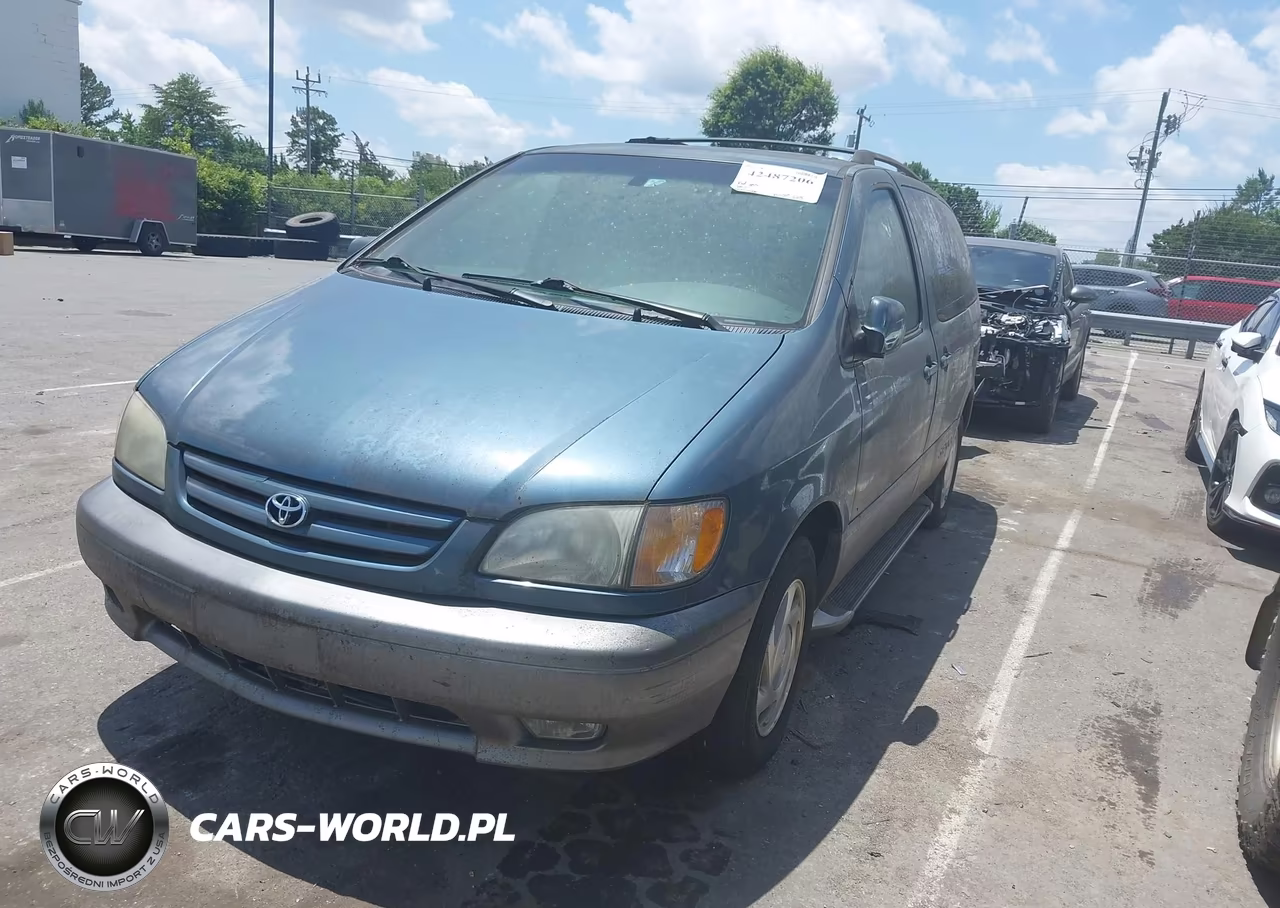 2002 Toyota Sienna Xle VIN:4T3ZF13C52U440814 - 6