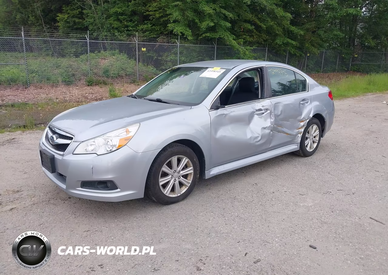 2012 Subaru Legacy 2.5I VIN:4S3BMBA61C3037234 - 2
