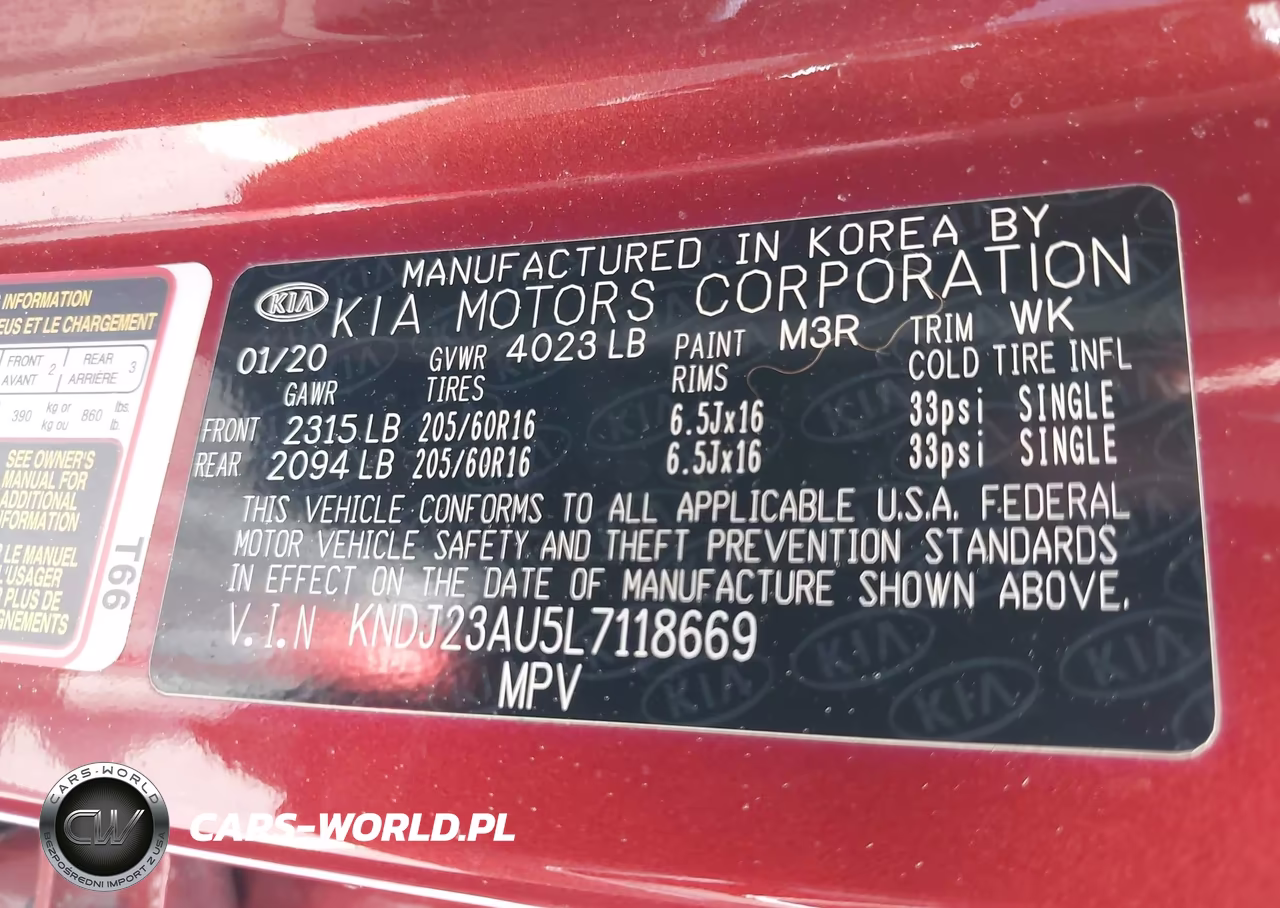 2020 Kia Soul Lx VIN:KNDJ23AU5L7118669 - 9