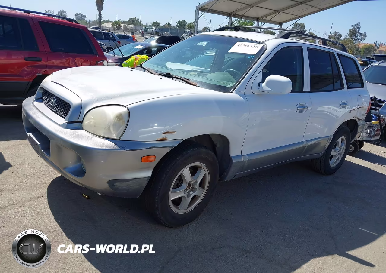 2001 Hyundai Santa Fe 2.7L V6 Gls-2.7L V6 Lx VIN:KM8SC83D11U040476 - 2