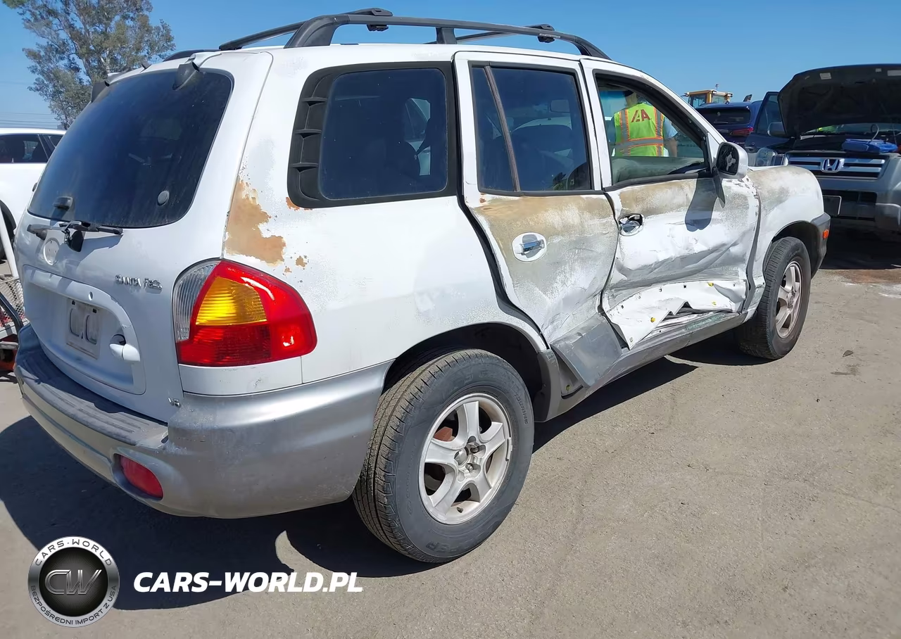 2001 Hyundai Santa Fe 2.7L V6 Gls-2.7L V6 Lx VIN:KM8SC83D11U040476 - 4
