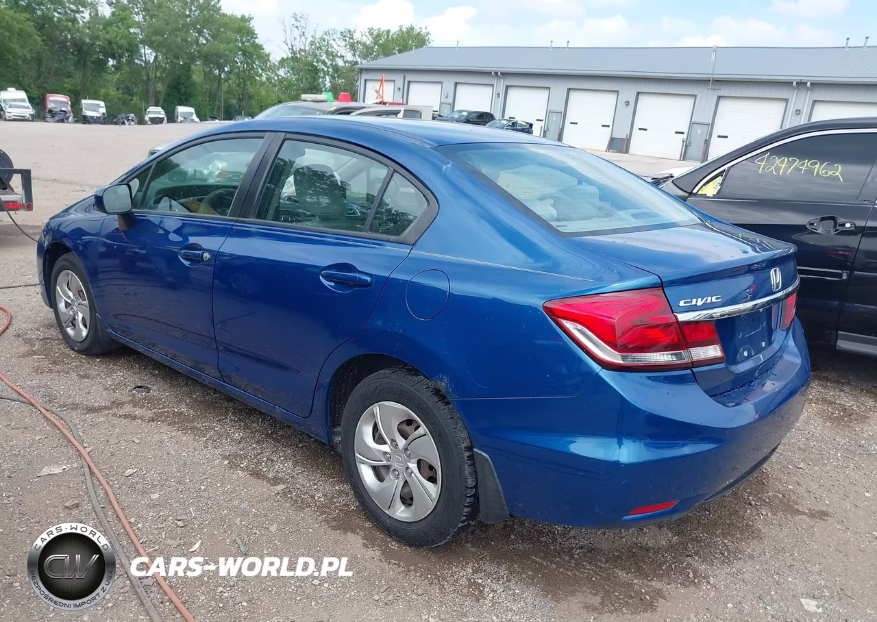 2015 Honda Civic Lx VIN:19XFB2F56FE090757 - 3