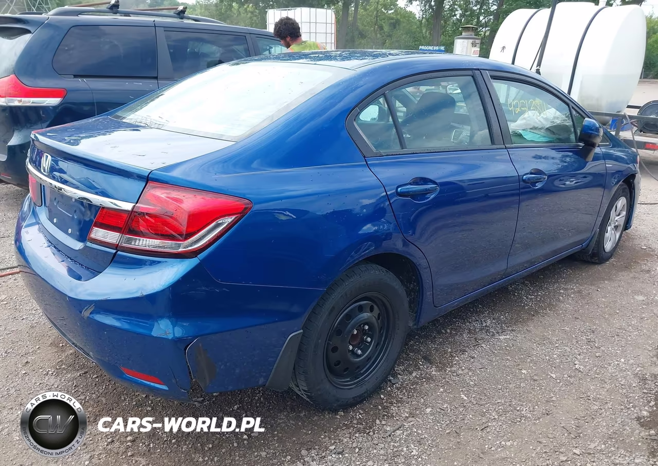 2015 Honda Civic Lx VIN:19XFB2F56FE090757 - 4