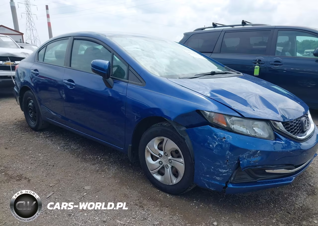 2015 Honda Civic Lx VIN:19XFB2F56FE090757 - 6