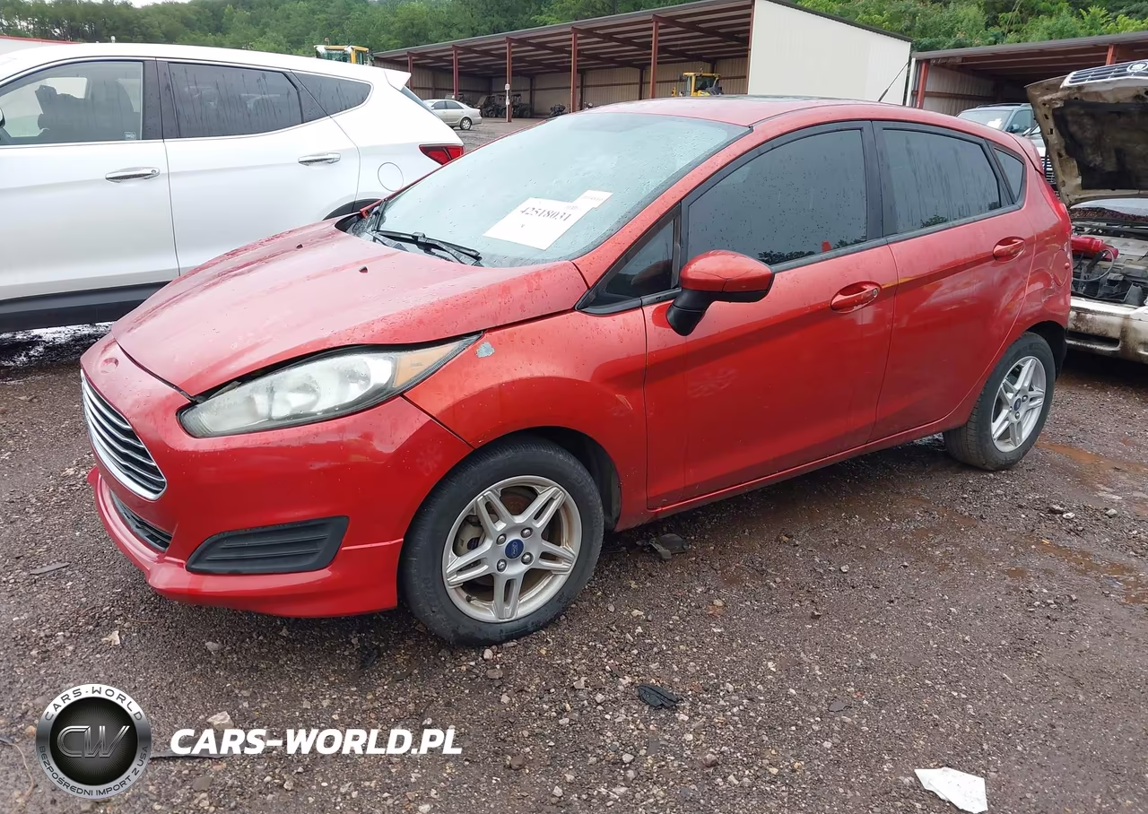 2018 Ford Fiesta Se VIN:3FADP4EJ2JM123132 - 2