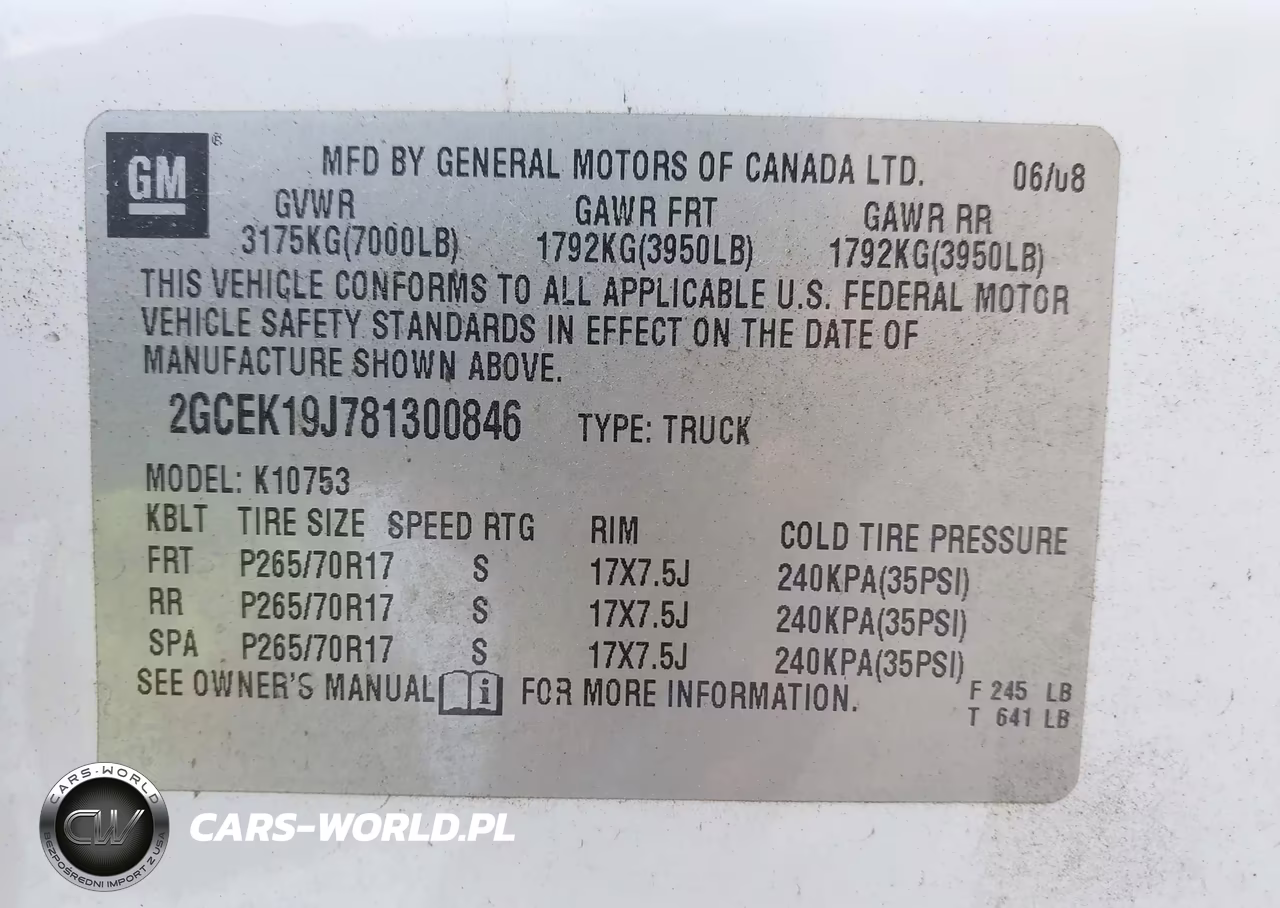 2008 Chevrolet Silverado 1500 Lt1 VIN:2GCEK19J781300846 - 9