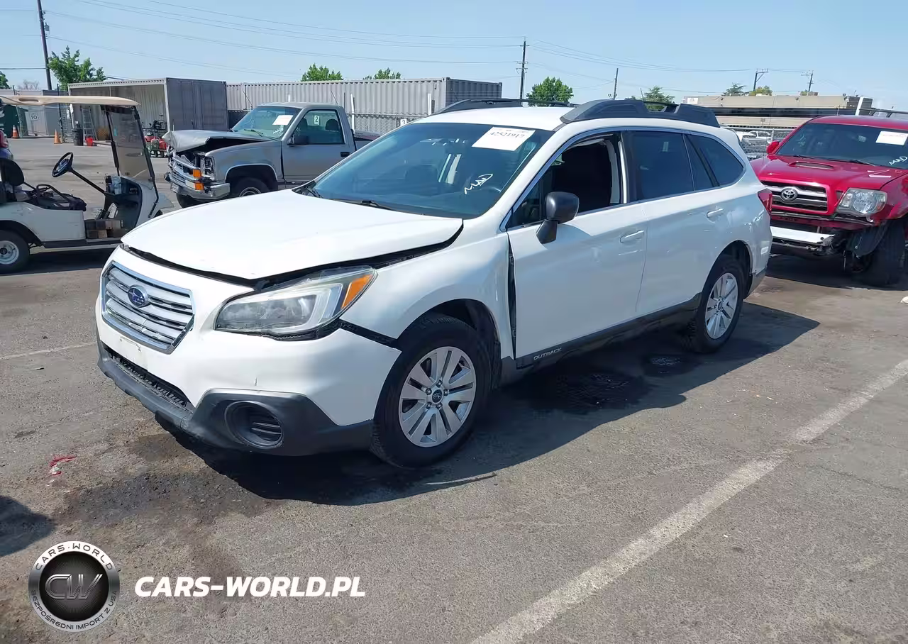 2017 Subaru Outback 2.5I (Cvt) VIN:4S4BSAAC6H3390397 - 2