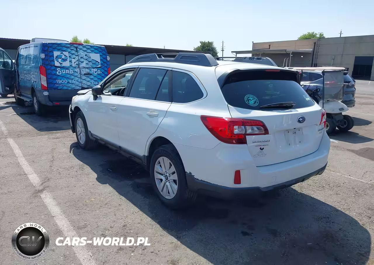 2017 Subaru Outback 2.5I (Cvt) VIN:4S4BSAAC6H3390397 - 3