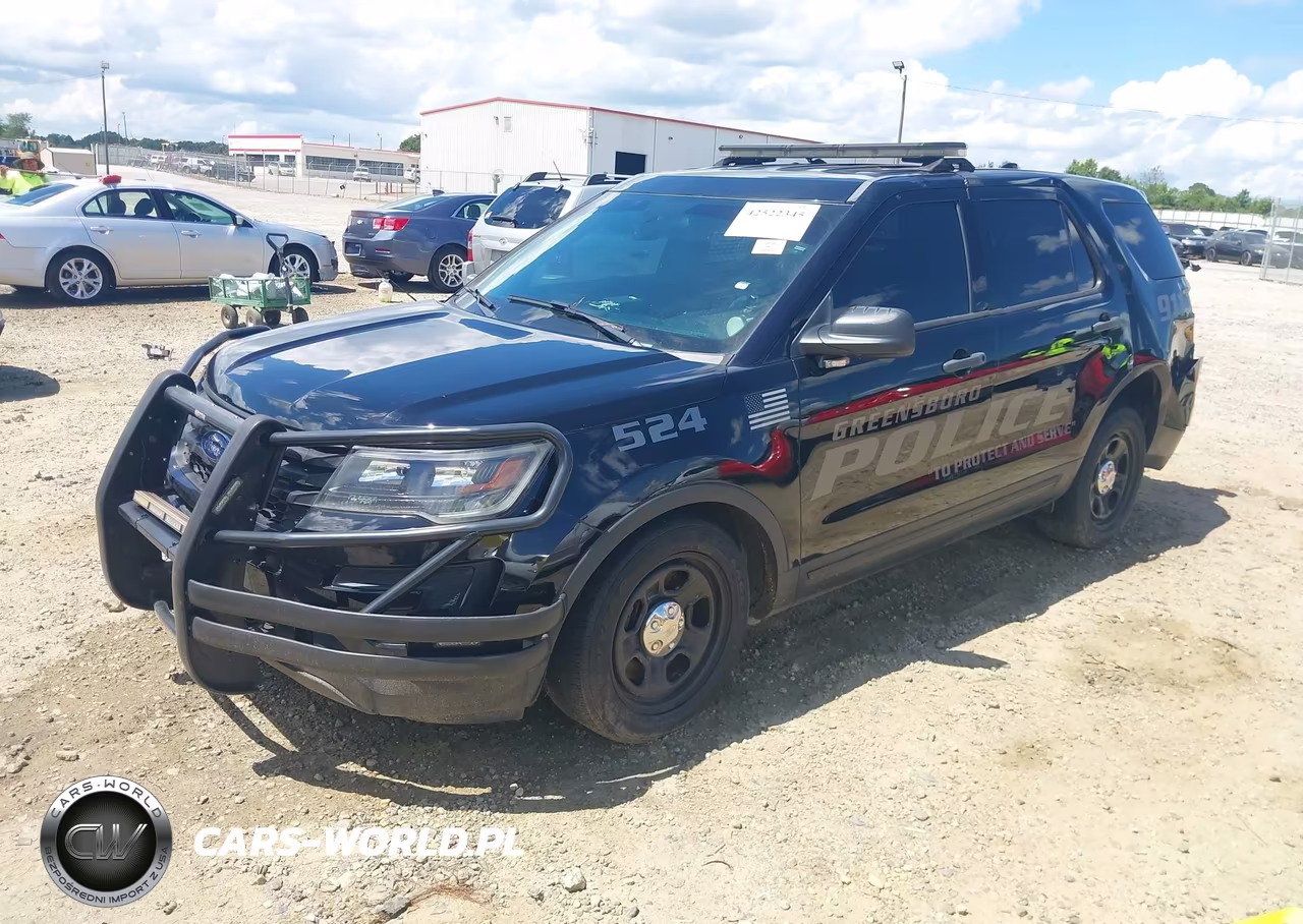 2017 Ford Police Interceptor VIN:1FM5K8AR5HGD66773 - 2
