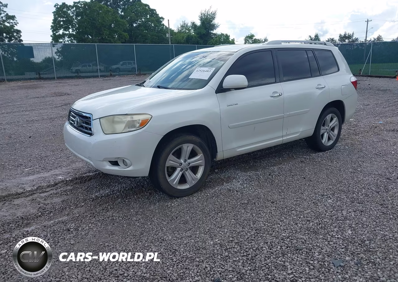 2008 Toyota Highlander Limited VIN:JTEES42A082078660 - 2