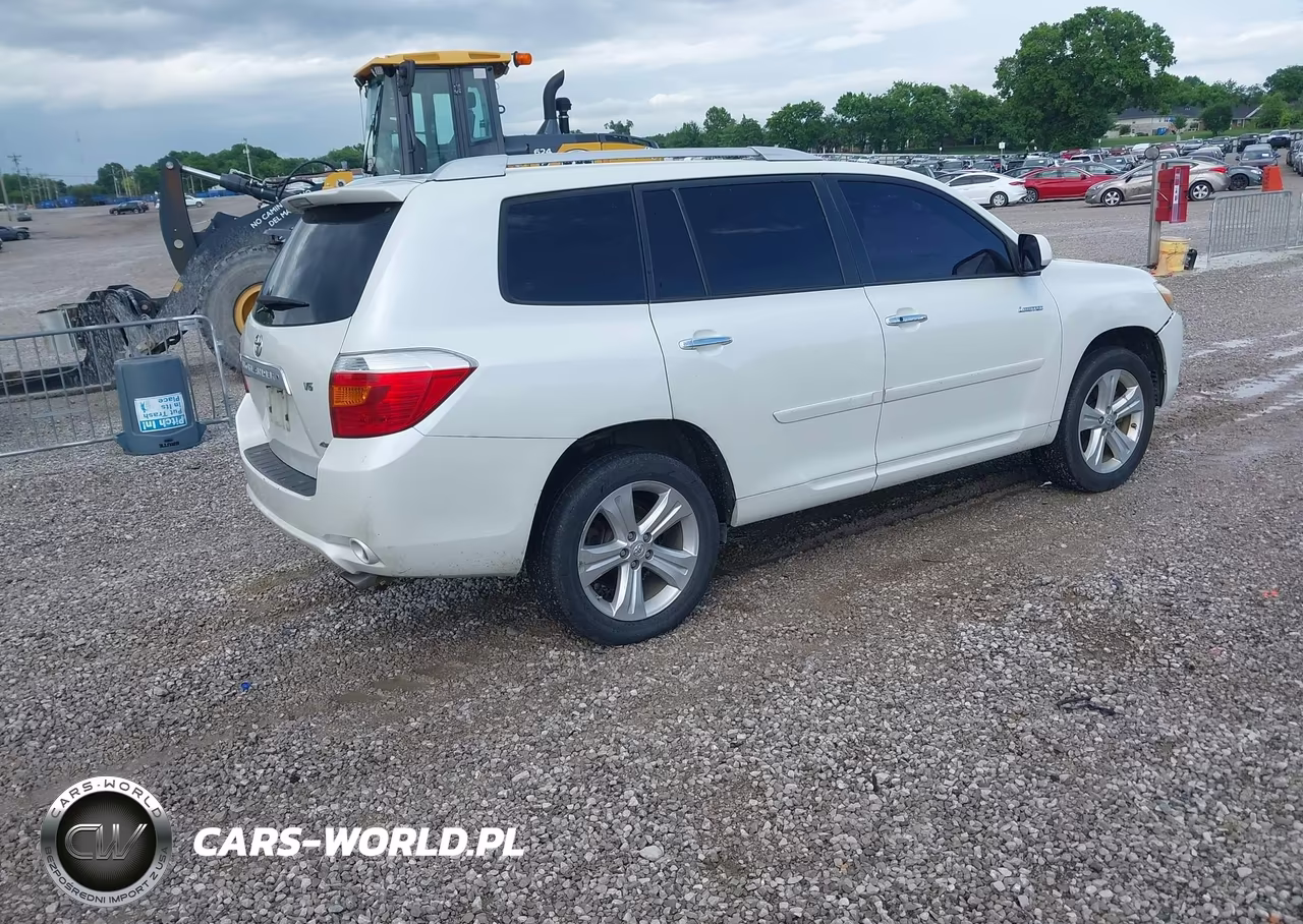 2008 Toyota Highlander Limited VIN:JTEES42A082078660 - 4