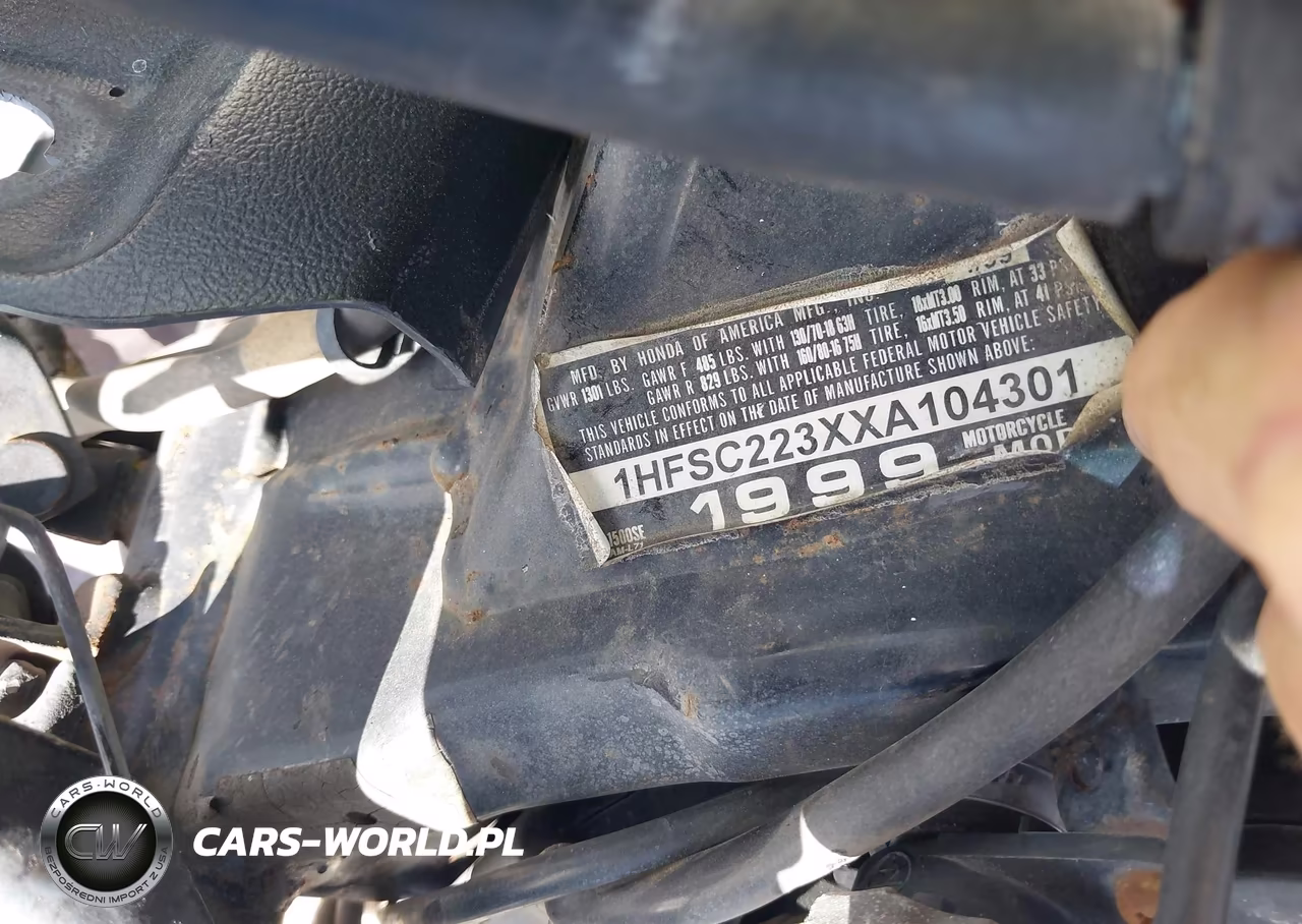 1999 Honda Gl1500 Se12 VIN:1HFSC223XXA104301 - 10