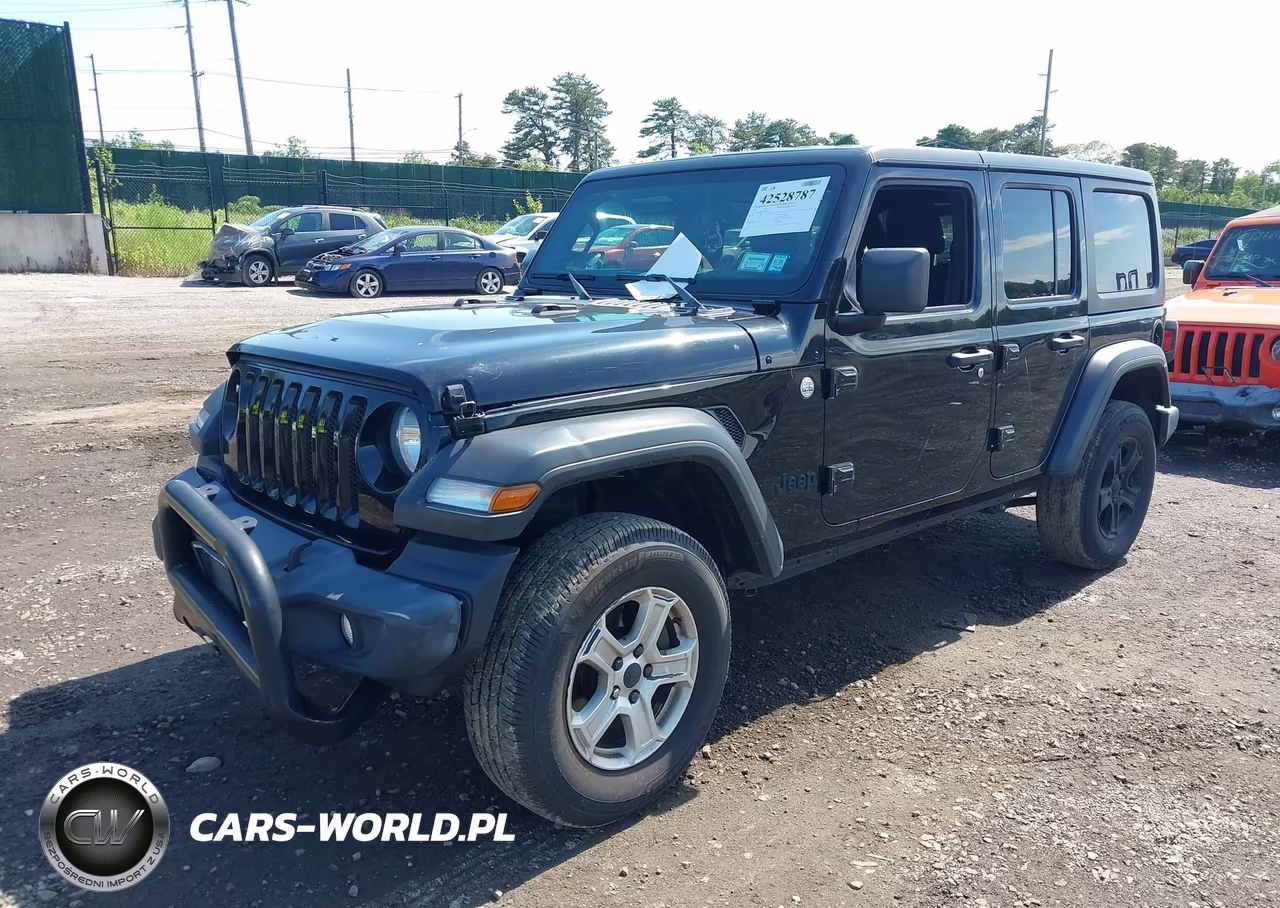 2019 Jeep Wrangler Unlimited Sport S 4X4 VIN:1C4HJXDGXKW677489 - 2
