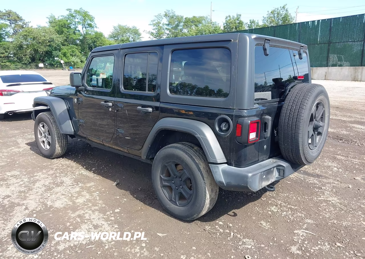 2019 Jeep Wrangler Unlimited Sport S 4X4 VIN:1C4HJXDGXKW677489 - 3