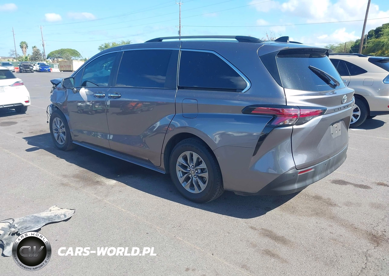 2022 Toyota Sienna Xle VIN:5TDJRKEC4NS106156 - 3