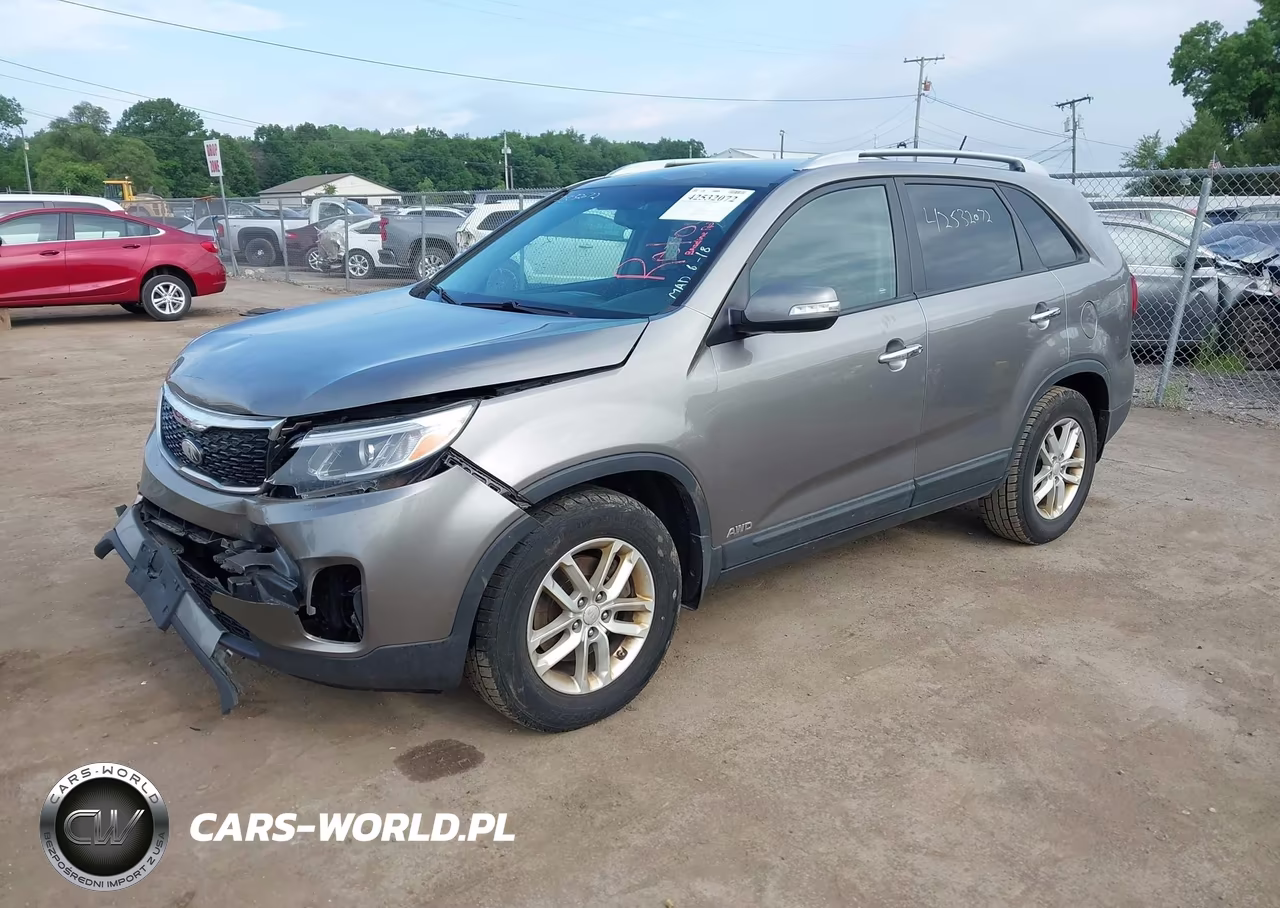 2014 Kia Sorento Lx V6 VIN:5XYKTDA71EG446842 - 2