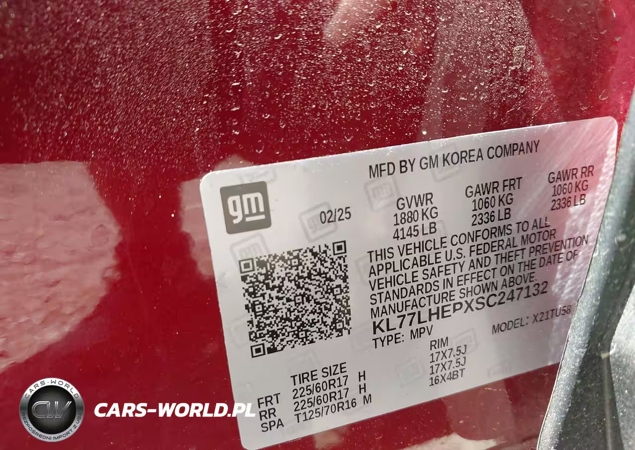 2025 Chevrolet Trax Fwd Lt VIN:KL77LHEPXSC247132 - 9