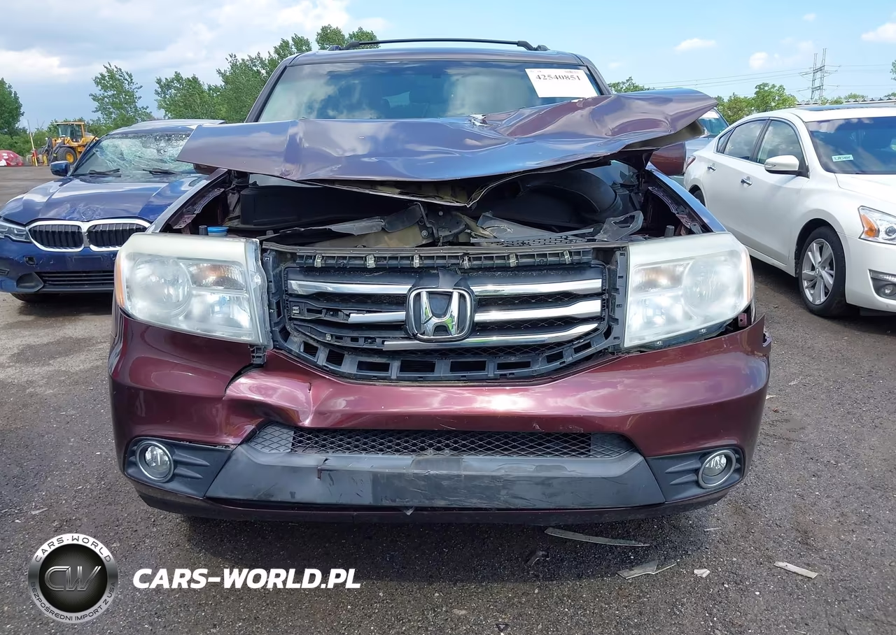 2013 Honda Pilot Ex-L VIN:5FNYF4H57DB066917 - 12