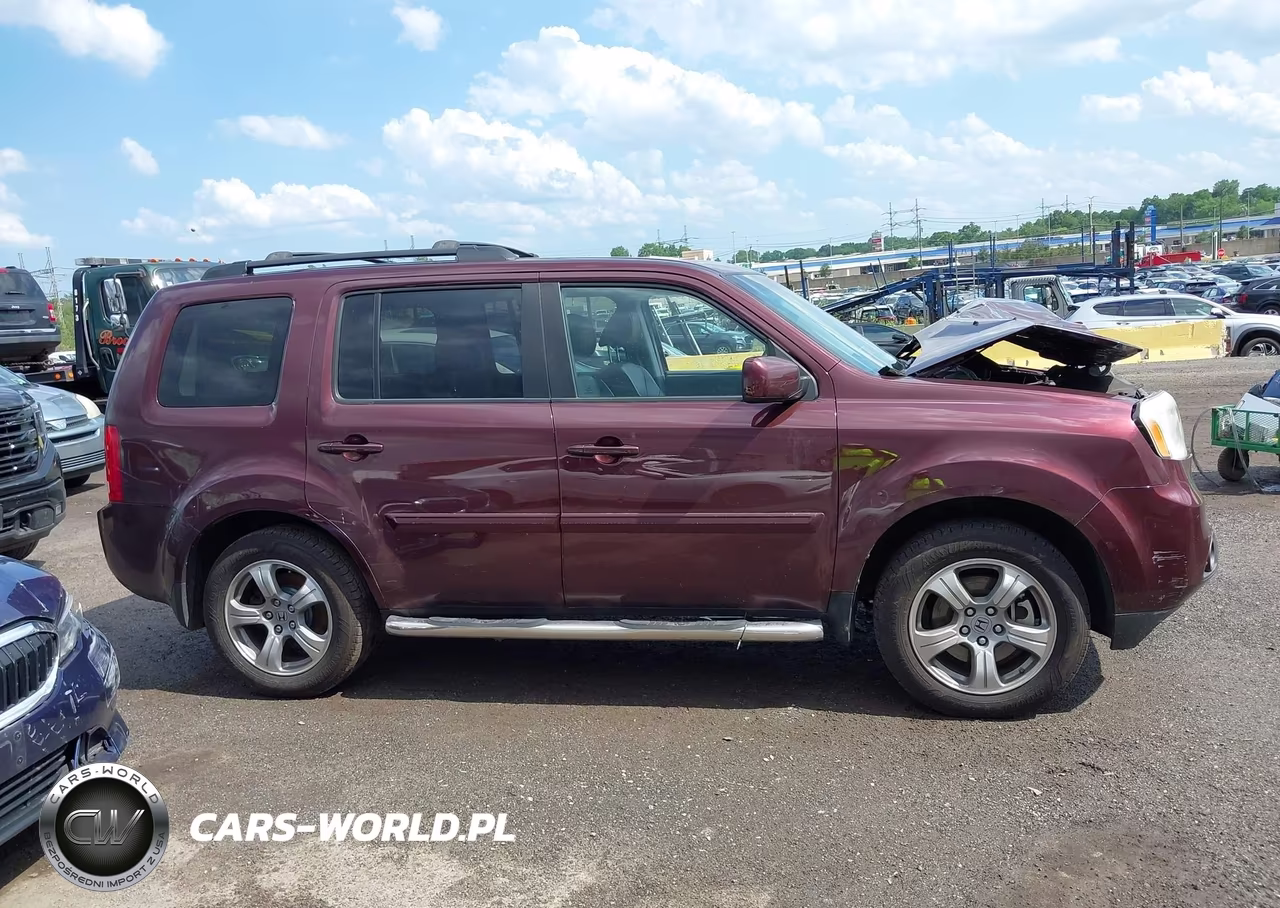 2013 Honda Pilot Ex-L VIN:5FNYF4H57DB066917 - 13