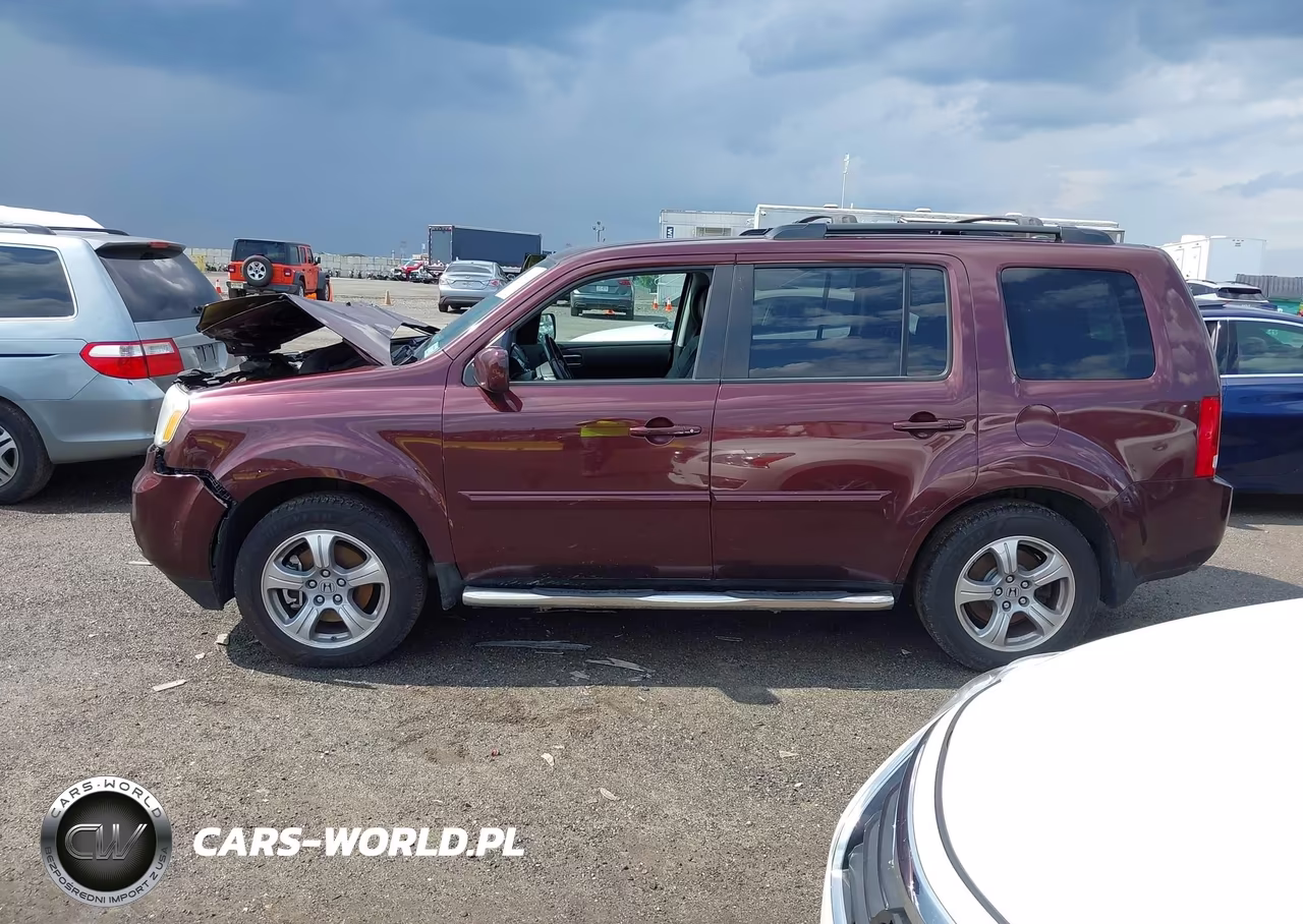 2013 Honda Pilot Ex-L VIN:5FNYF4H57DB066917 - 14