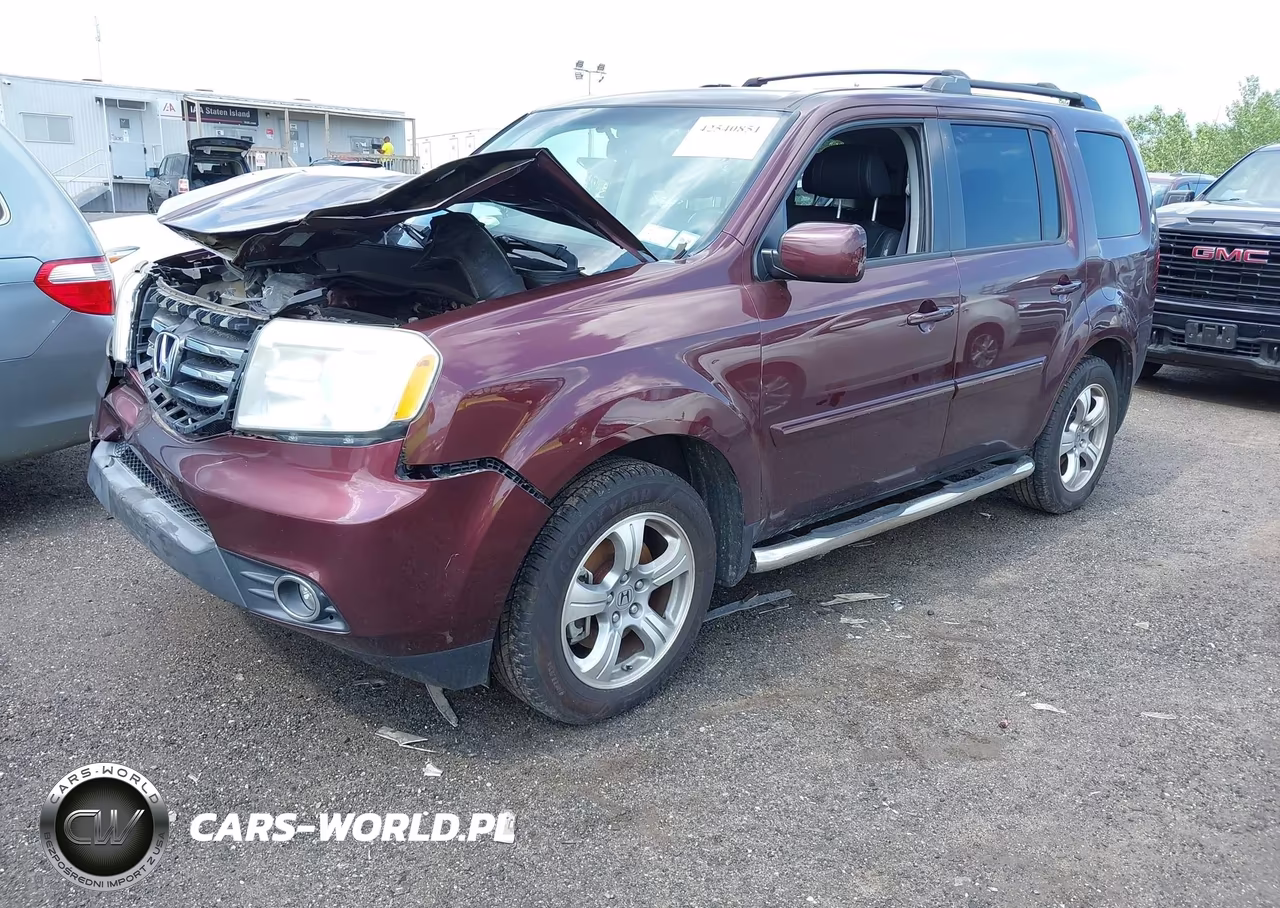 2013 Honda Pilot Ex-L VIN:5FNYF4H57DB066917 - 2