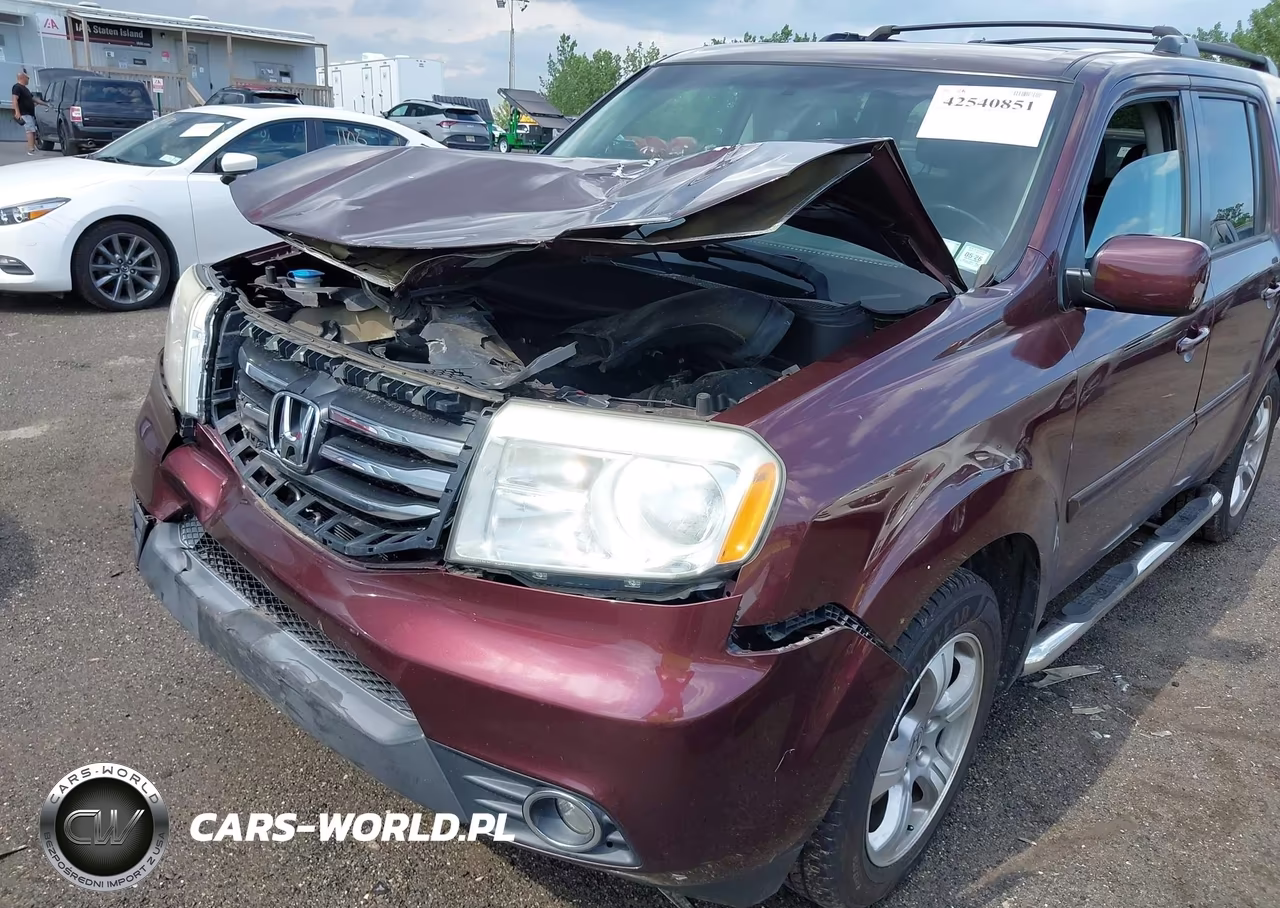 2013 Honda Pilot Ex-L VIN:5FNYF4H57DB066917 - 6