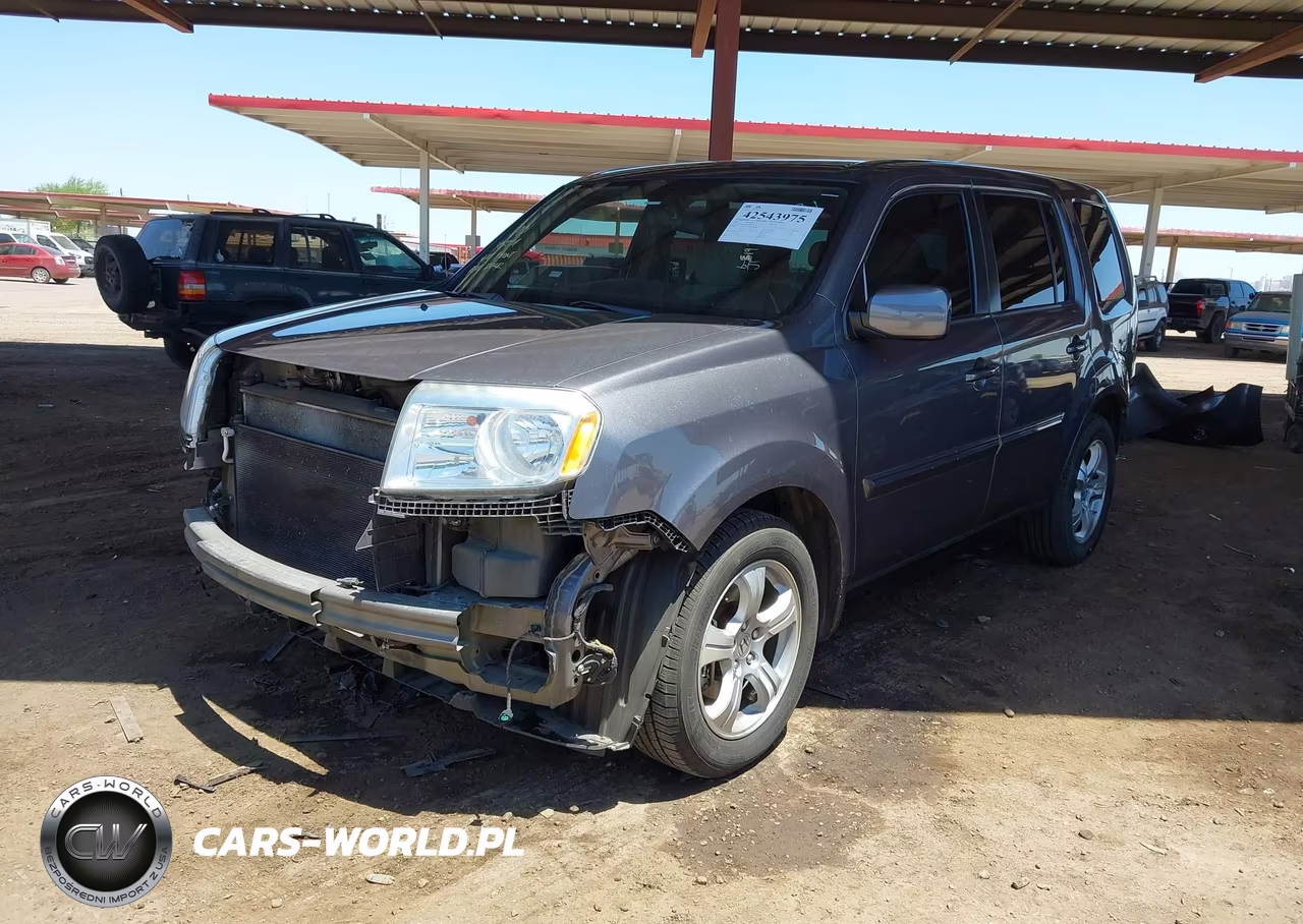2014 Honda Pilot Ex VIN:5FNYF3H40EB027234 - 2