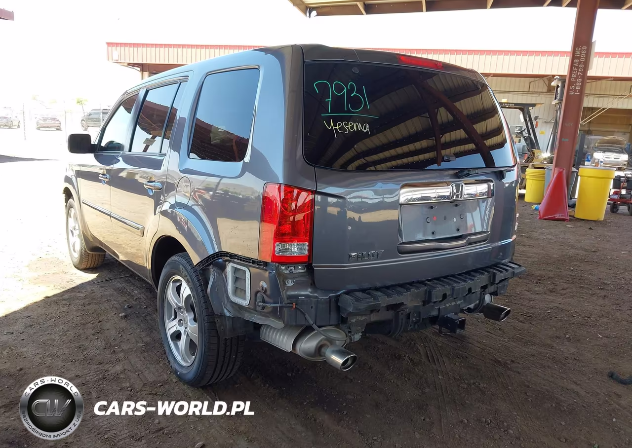 2014 Honda Pilot Ex VIN:5FNYF3H40EB027234 - 3