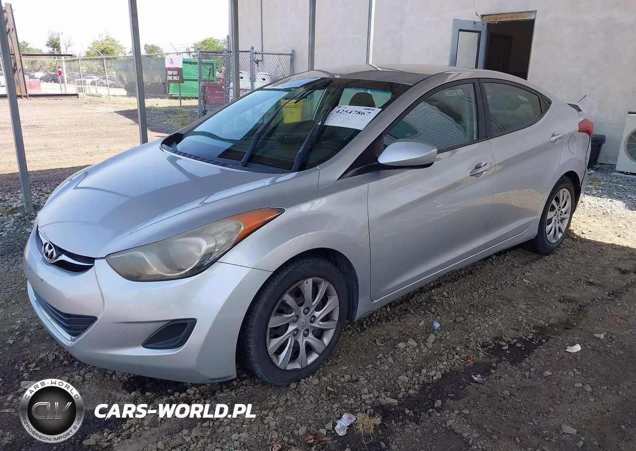 2012 Hyundai Elantra Gls (Ulsan Plant) VIN:KMHDH4AE9CU401714 - 2