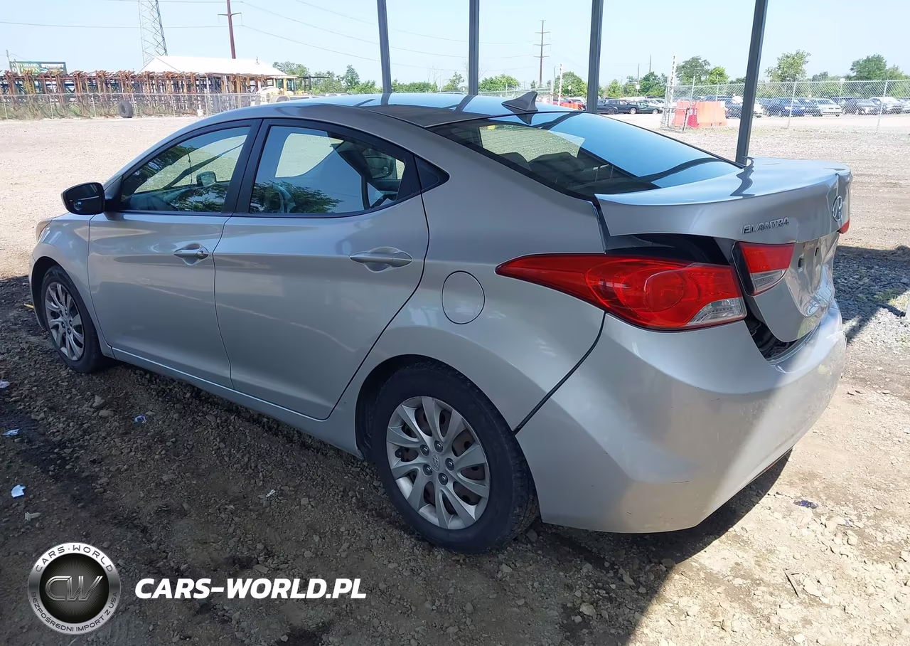 2012 Hyundai Elantra Gls (Ulsan Plant) VIN:KMHDH4AE9CU401714 - 3