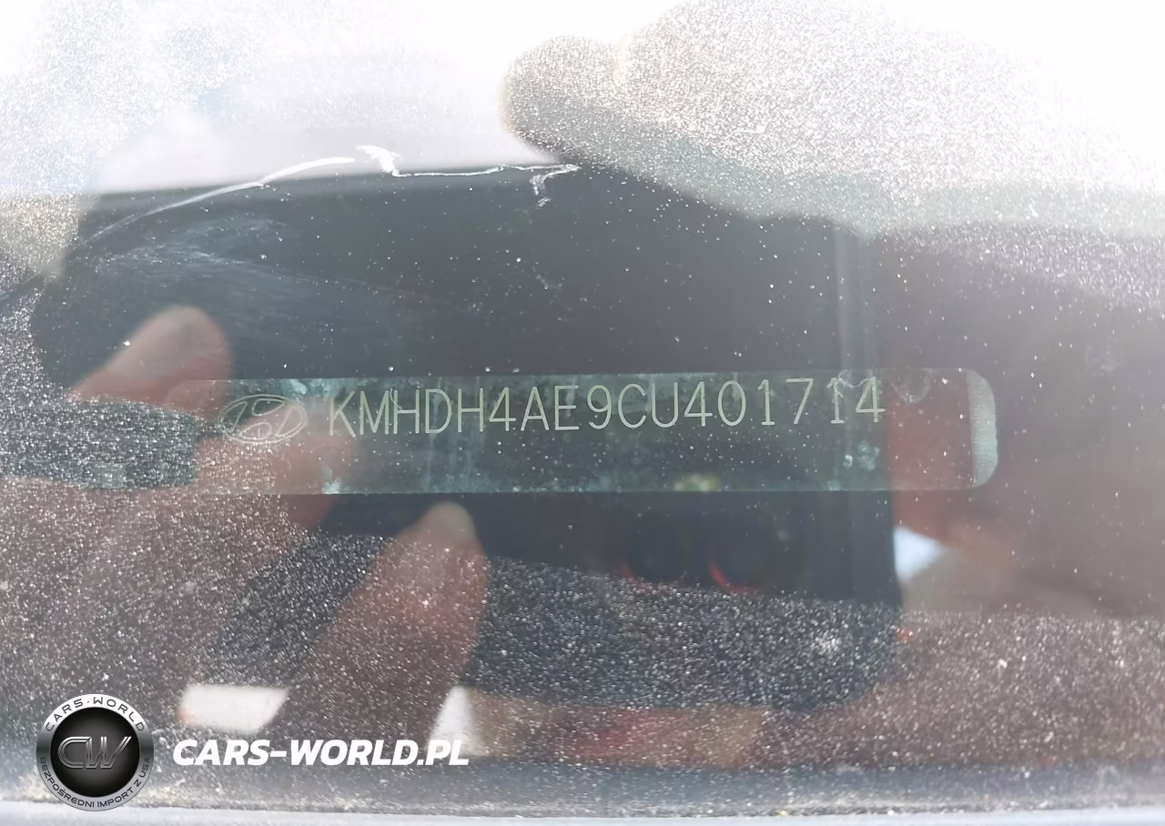2012 Hyundai Elantra Gls (Ulsan Plant) VIN:KMHDH4AE9CU401714 - 9