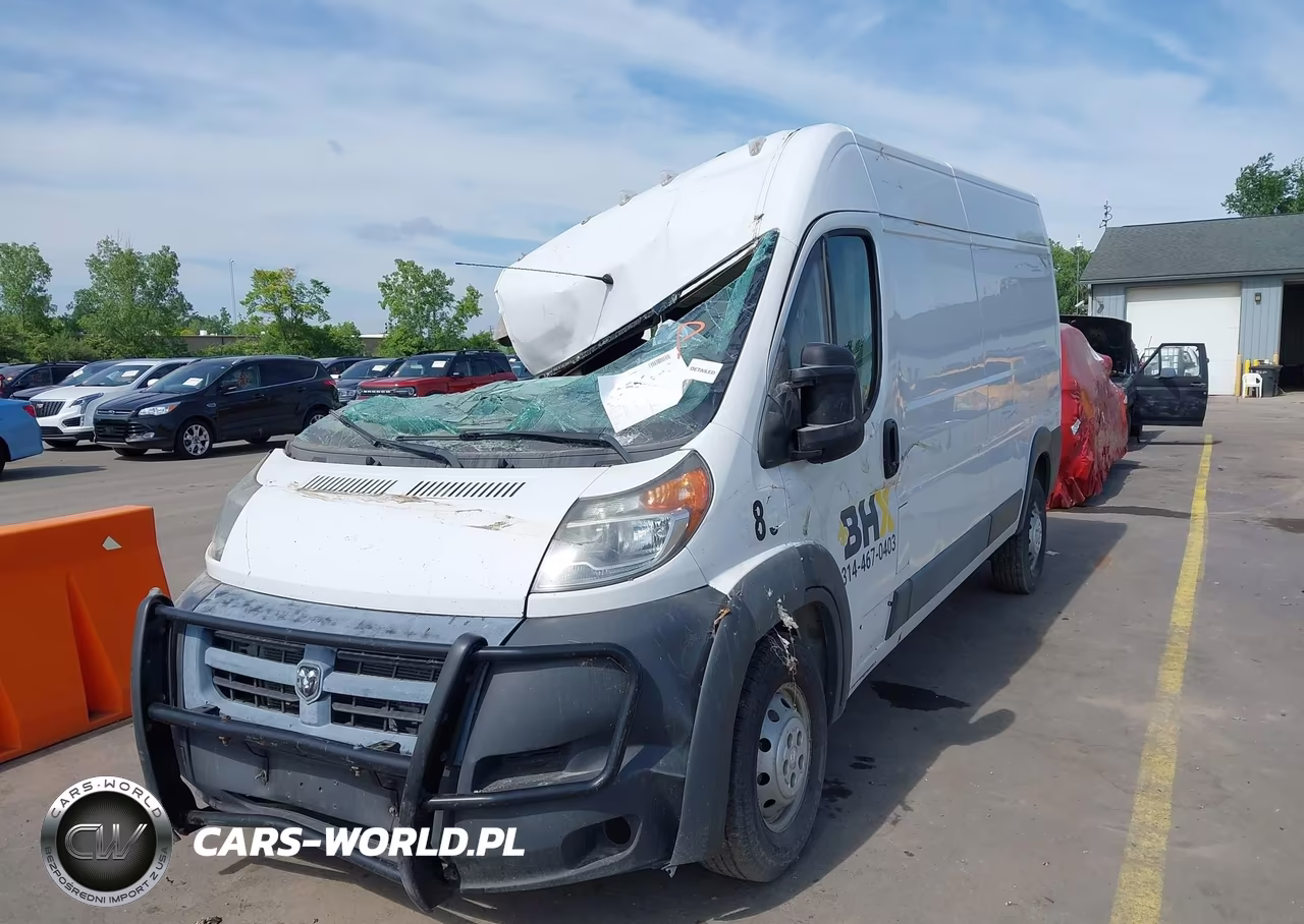 2016 Ram Promaster 2500 High Roof VIN:3C6TRVDG3GE134114 - 2