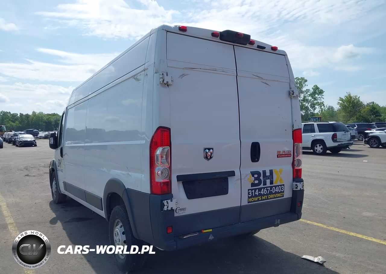 2016 Ram Promaster 2500 High Roof VIN:3C6TRVDG3GE134114 - 3