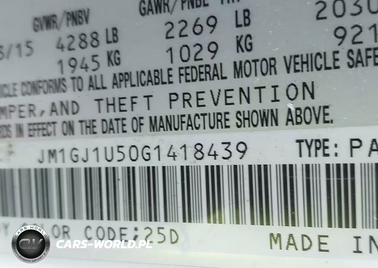 2016 Mazda Mazda6 I Sport VIN:JM1GJ1U50G1418439 - 9