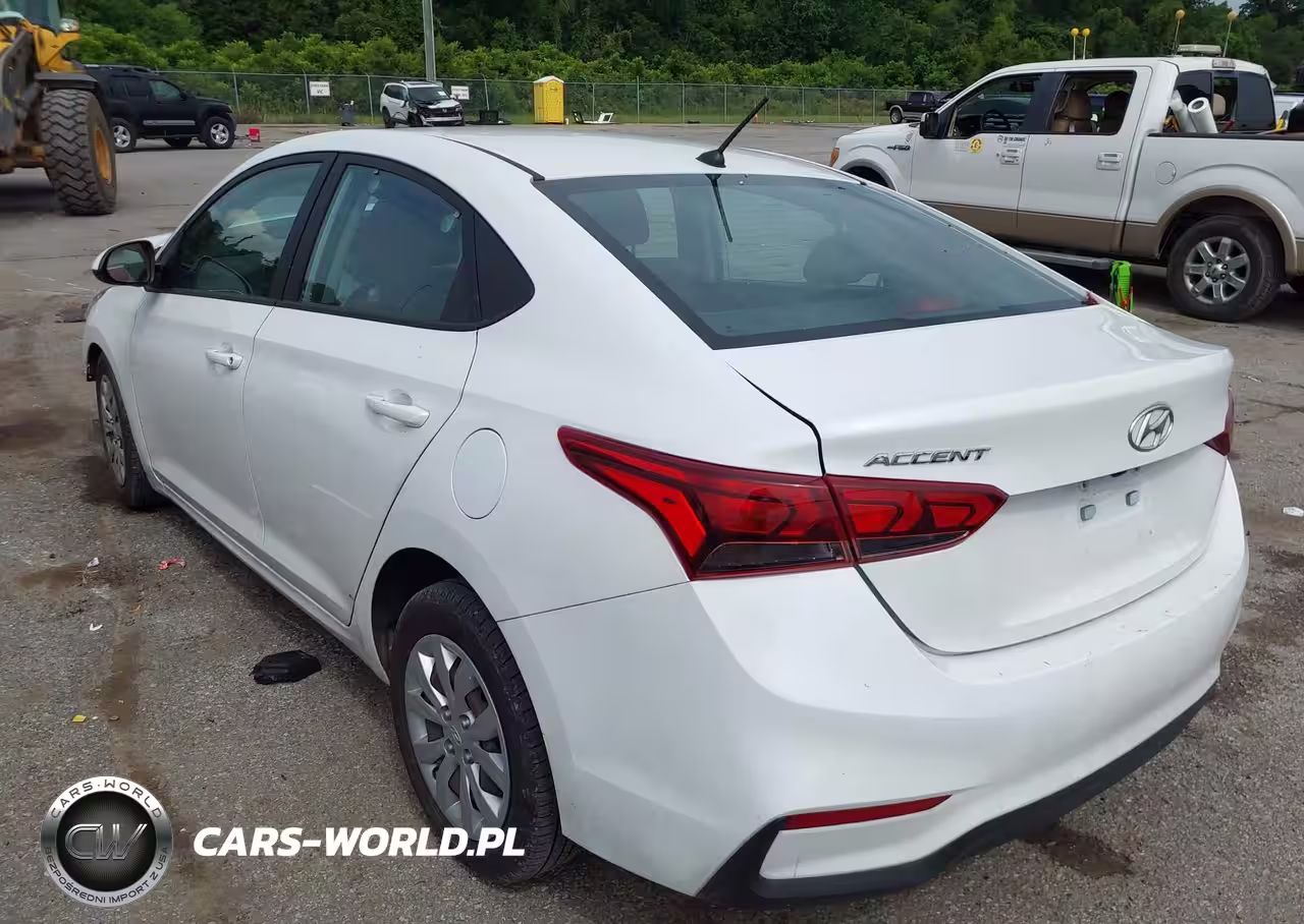 2022 Hyundai Accent Se VIN:3KPC24A64NE166926 - 3