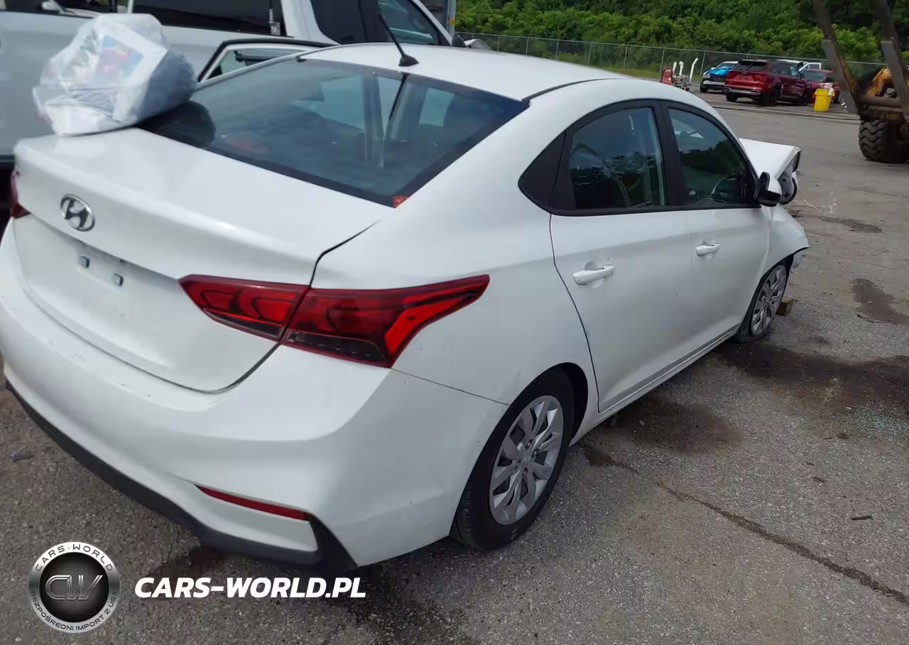 2022 Hyundai Accent Se VIN:3KPC24A64NE166926 - 4
