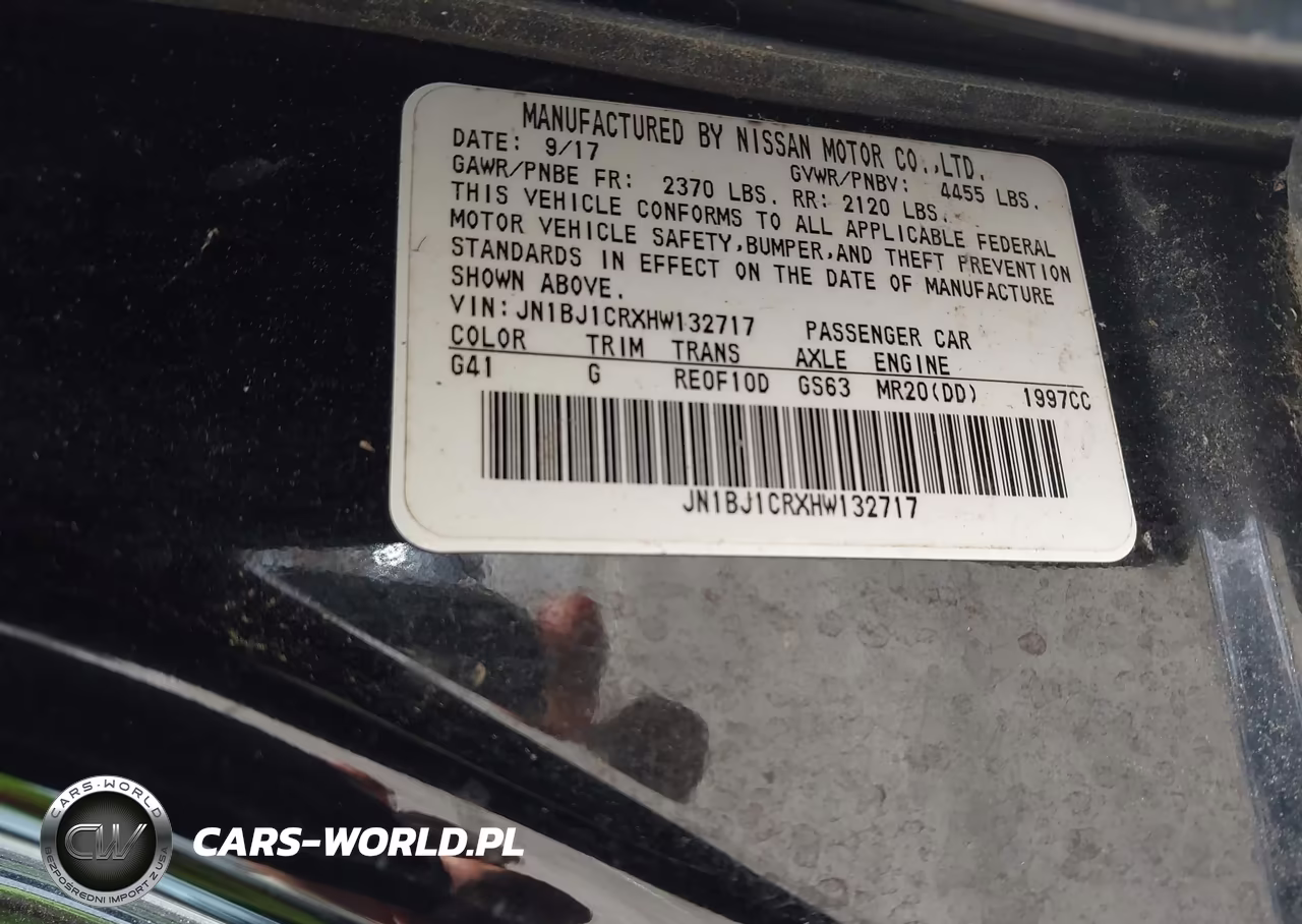 2017 Nissan Rogue Sport S VIN:JN1BJ1CRXHW132717 - 9