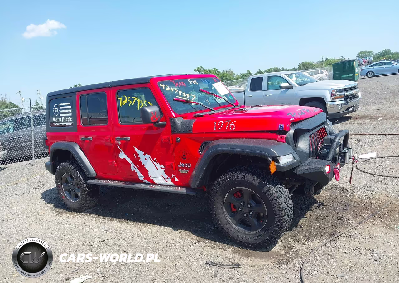 2019 Jeep Wrangler Unlimited Sport S 4X4 VIN:1C4HJXDG9KW649375 - 13