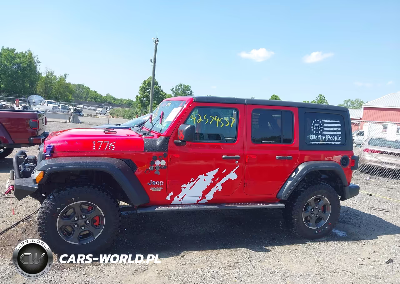 2019 Jeep Wrangler Unlimited Sport S 4X4 VIN:1C4HJXDG9KW649375 - 14