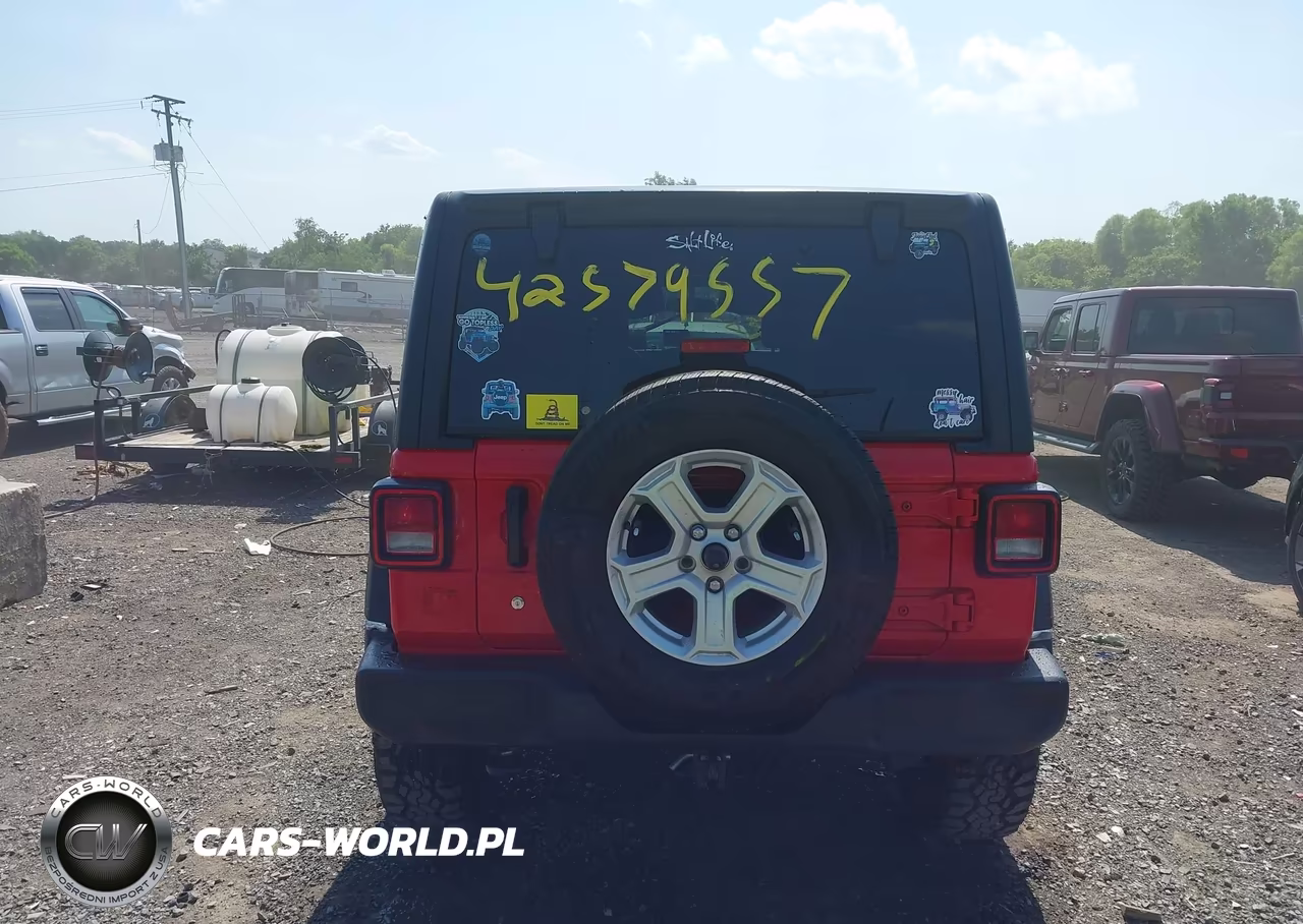 2019 Jeep Wrangler Unlimited Sport S 4X4 VIN:1C4HJXDG9KW649375 - 16