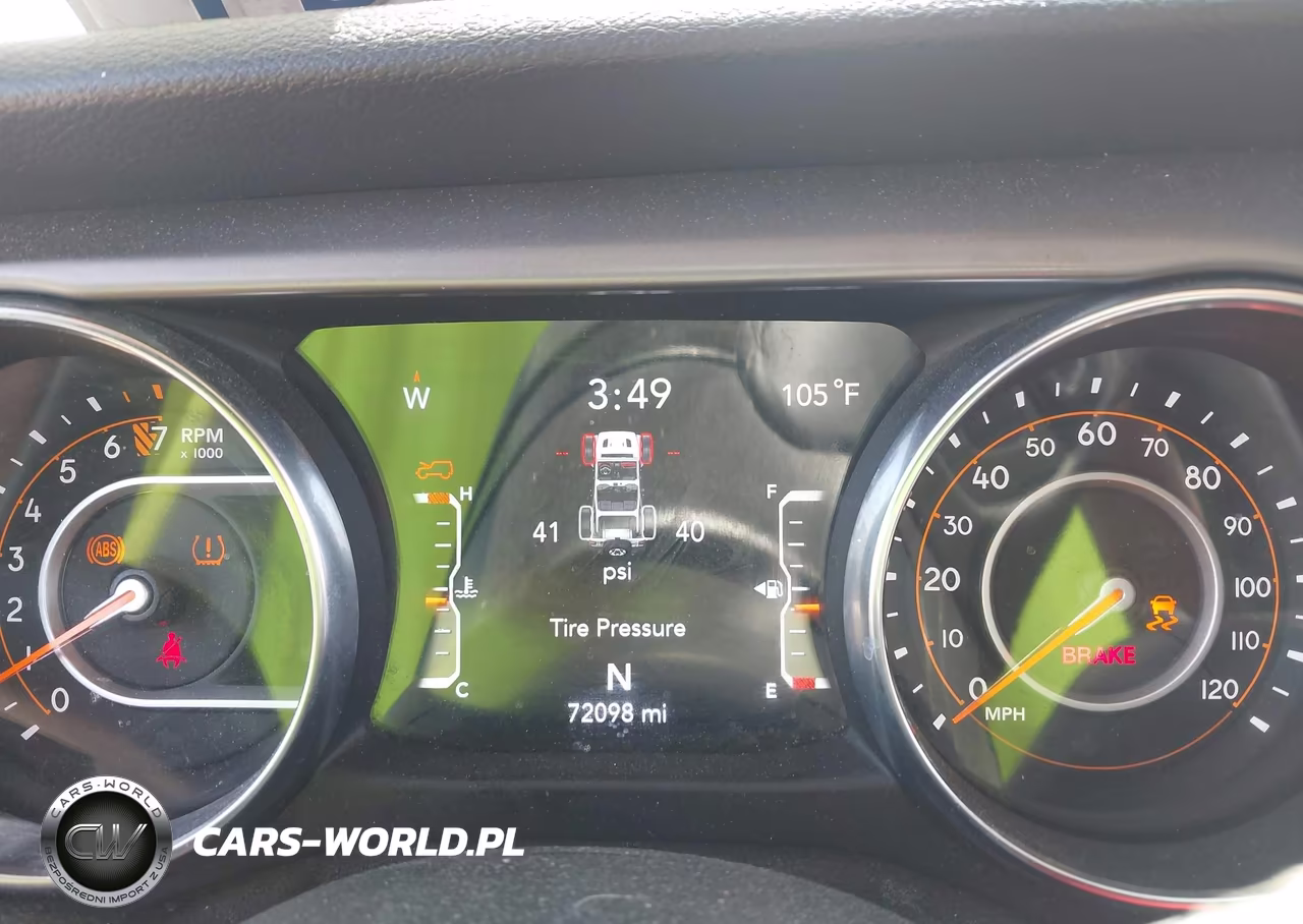 2019 Jeep Wrangler Unlimited Sport S 4X4 VIN:1C4HJXDG9KW649375 - 7