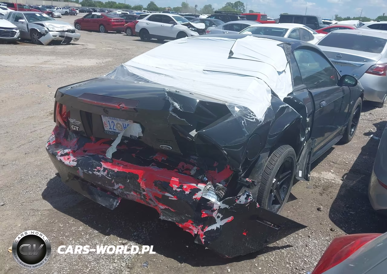 2003 Ford Mustang Gt VIN:1FAFP42X03F406021 - 4